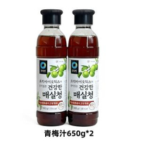 韓國進口青梅濃縮汁進口酸甜濃縮青梅汁650ml/瓶