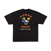 New เสื้อยืด Human Made duck Heart Badge T-Shirt Graphic แท้100%