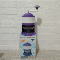 Alat Es Batu Portable Mesin Putar Manual Serutan Es Batu Ice Stone Crusher