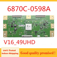 Tcon Board 6870C-0598A 43 49 55 Inch TV V16_49UHD TV Board Original Logic Board T-con 6870C 0598A T Con Board