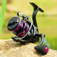 Spinning Fishing Reel 3000/4000/6000/8000/10000 High Drags Saltwater Stainless Metal Coils Series Left/Right Hand Spinning Wheel