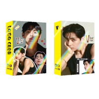 การ์ดโลโม JUNG KOOK V 30 ชิ้น ATEEZ In Your Fantasy กิจกรรมจับรางวัล LUCKY DRAW โปสการ์ด S.COUPS เซเ
