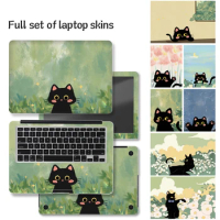 Universal Laptop Stickers Skin Lovely Cat Film Skin 13.3"14"15.6"17"PVC Waterproof Sticker for Macbook/HP/Acer/Asus/Lenovo Decal