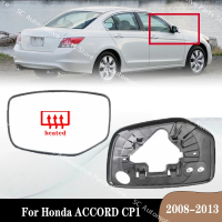 Corcoransu สำหรับ Honda ACCORD CP1 ปี 2008 2009 2010 2011 2012 2013 กระจกมองข้างรถยนต์สีขาว พร้อมระบ