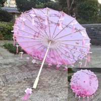 Dù Tua Rua, Phong Cách Trung Quốc cổ Đại, Đạo Cụ Khiêu Vũ, Dù Biểu Diễn, Chụp Ảnh, Dù Dao, Trang Phụ