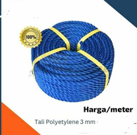 Tali Tambang Plastik / Tali Tambang HDPE per 5 meter 3 mm