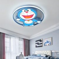 【限時優惠】兒童房間LED吸頂燈北歐卡通多啦a夢男孩女孩臥室簡約現代護眼燈具