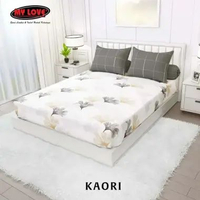 MYLOVE Sprei My Love King Fitted Bantal 4 ukuran 180x200 Sprei My love Bantal 4 Kaori