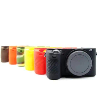 Nice Soft Camera Video Bag For Sony A6500 Silicone Case Rubber Body Cover Skin leather Camera Bag