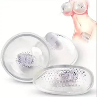 Breast Message Patch Pijat PD Getar Rechargeable Dual Niple BREAST MASSAGE 3 KEPALA USB