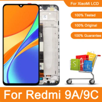 6.53" Original For Xiaomi Redmi 9A M2006C3LG LCD Display Touch Screen Digitizer Assembly For Redmi 9C M2006C3MG LCD Replacement