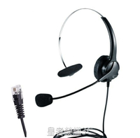 買一送一聲之訊XD600水晶頭座機電話耳麥話務員呼叫中心電銷客服外呼耳機【快速出貨】