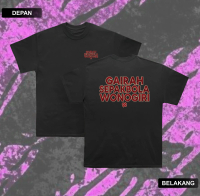 Kaos Suporter Wonogiri Tshirt Gairah Sepakbola Wonogiri