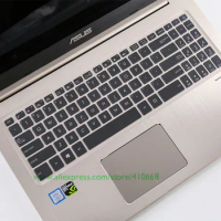 15.6'' TPU laptop keyboard cover protector Skin For Asus VivoBook Pro 15 N580G N580GD N580VD M580VD YX570ZD YX570ud YX570 FX570
