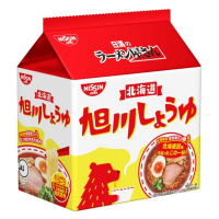 【日清】北海道旭川醬油包麵5入