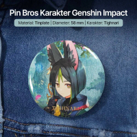YWZL Pin Bros Karakter Genshin Impact Background Theme Can Badge - YZ015