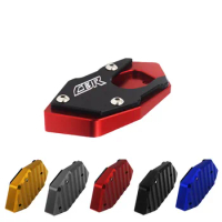 Motorcycle CNC Kickstand Foot Side Stand Extension Pad Cover For Honda CBR650F 2014-2018 CBR650R CBR500R 2019-2022