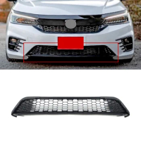 Front Bumper Grille Hood Tuning Racing Grill For Honda City RS 2020 2021 2022 2023 Bumper Hood Upper Lower Mesh Grills