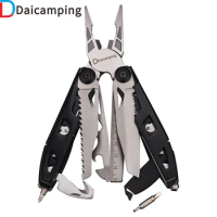 Daicamping DL20 Folding Knife Multifunctional Multitool Pliers Tool Sets Portable Survival Glass Breaker Multi Army Swiss Knife