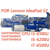 For Lenovo Thinkpad 13 Gen 2 S2 PS9 PS8 Laptop Motherboard DA0PS8MB8F0 DA0PS8MB8E0 DA0PS8MB8G0 Motherboard With I3 I5 I7 6th CPU