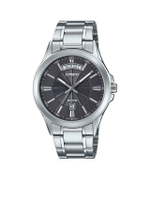 CASIO นาฬิกาข้อมือ MTP-1381D-8AVDF สีเทาเข้ม