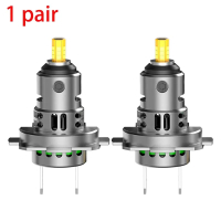 2200W 360 H7 LED Car Headlight Bulb Canbus 3000000LM Light for Car TurboSize H7 LED Headlamp 6000K 1