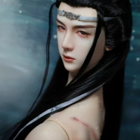 1/3 Bjd Lan Wangji Realistic Doll Makeup Included Top Realistic Wang Yibo Head and Body 65cm Tall Limited High Art Collection