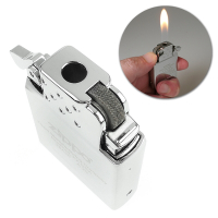 【ZIPPO】黃色火焰(軟火)瓦斯型機芯-火石式按壓點火