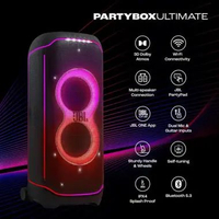 JBL PARTYBOX ULTIMATE 1100W Party Speaker with Dolby Atmos, Wi-Fi, Bluetooth & Dynamic Light Show IP