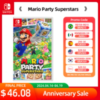Nintendo Switch Game Deals - Mario Party Superstars - Standard Edition Games Cartridge Physical Card TV Tabletop Handheld
