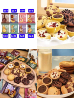 ( COMBO 2KG ) BÁNH LSS BÁNH QUY BƠ SỮA SOCOLA LSS MIX 8 VỊ  (NSX in trên bao bì, HSD 9 tháng)