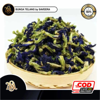 BUNGA TELANG I BUTTERFLY PEA uk. 1KG & 500GR  I TEH TELANG RESEP JSR non BUBUK ORGANIK , GROSIRAN