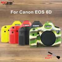 Soft Case Canon EOS 6D Silicone Camera Bag Silicone Case Rubber Camera case For Canon 6D Protective Body Cover Skin
