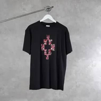 Kaos MARCELO BURLON COUNTRY OF MILAN LOGO SNAKE RED BLACK TSHIRT 100% ORIGINAL Size M