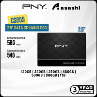 PNY CS900 120GB / 250GB / 500GB / 1TB / 2TB / 2.5\ 3D Nand Sata SSD"