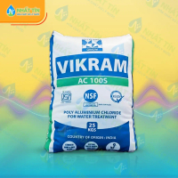 PAC Ấn Độ Vikram - Poly Aluminium Chloride (25kg/bao) - PAC chất trợ lắng xử lý nước
