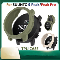 For SUUNTO 9 Peak/Peak Pro Smart Bracelet watch Case Replacement Screen film Protectors Frame Bezel for Suunto9 Peak Cover shell