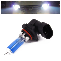 หลอดไฟหน้ารถยนต์ 9005 HB3, 100W, สีขาว, ไฟฮาโลเจน, 12V, 6000K, สดใส