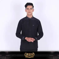 Baju Koko BHS Cosmo Duraid Hitam M