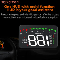 Car Hud Display For BMW 3 8 Seires 325i 318i 320i 330i 328i 316i e90 840i M850i Windshield Projector Overspeed ALarm GPS
