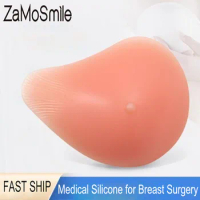 Prosthetic Silicone Breast Pad after Mastectomy Special Women's Fake Breast Bra cross-dressing Breast Pad