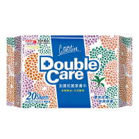 康乃馨 Double Care抗菌濕巾 20片/包(SOUSOU版)