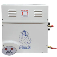 4.5KW Digital Controller Sauna Room Steamer 220V Steam Machine Portable Steam Generator Room Steaming Machine ST-145