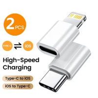 Type C To Lightning Adapter For ios Female To USB C Male Fast Charging Adaptador For iPhone 14 13 12 11 Pro Laptop Converter