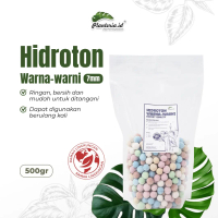 HYDROTON WARNA WARNI 7-8 mm Organik Tanah Tanaman Tumbuhan