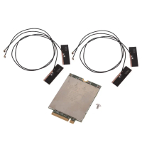 Modul Kad WWAN 4G LTE, USB T77W968 DW5821e, Reka Letak untuk Dell Latitud 5420, dengan GNSS 4G,