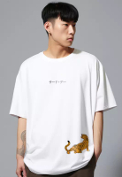 Third Day MTN64 kaos oversize tiger scuba macan harimau jepang putih