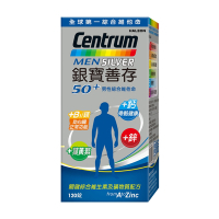 【銀寶善存】50+男性綜合維他命 (120錠/盒)