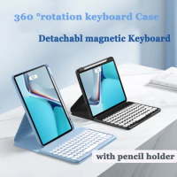 Rotatable Keyboard Case for Huawei MatePad Air 11.5 2023 Detachale Keyboard Case Cover for MatePad 11 2023 2021 Pro 11 2022