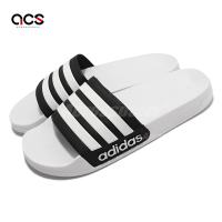 adidas 涼拖鞋 Adilette Shower 白 黑 男鞋 女鞋 拖鞋 三線 舒適 柔軟 愛迪達 GZ3773